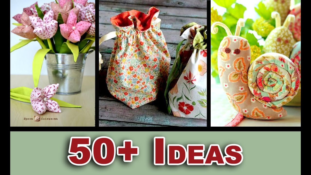 50+ Ideas for Easy Sewing Projects When You're Bored