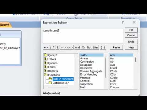 Len Function in Ms access in hindi and english@msaccesscourse8080 #viral @COMPUTEREXCELSOLUTION