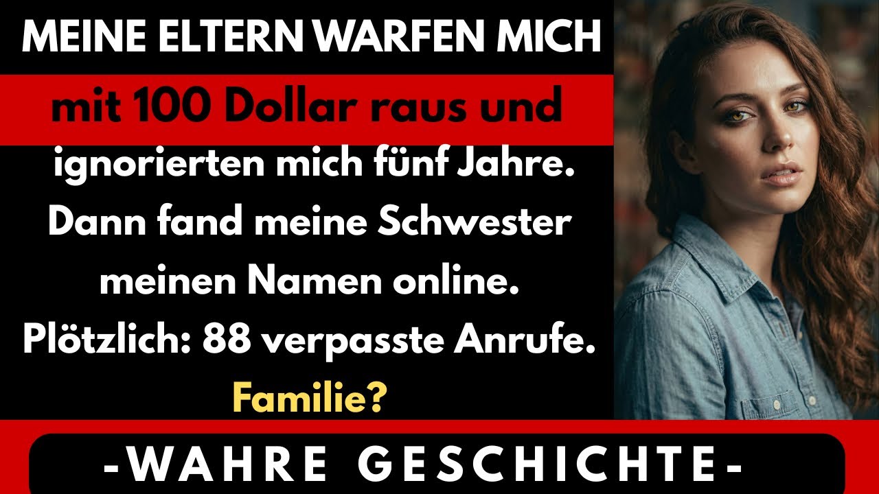 Mein Vater knallte einen zerknitterten Hundertdollarschein auf den Tisch und starrte mich durchdringend an: „Nimm das und verschwinde. Du bist nicht mehr unsere Tochter.“ Fünf Jahre lang haben sie...