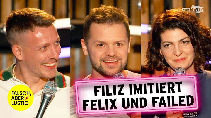 Filiz Tasdan ist Felix Lobrecht-Double | falsch, aber lustig | Hans Thalhammer, Moritz Neumeier