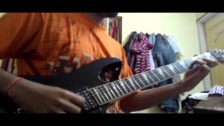 Video thumbnail of "Socha Hai and Sindbad the Sailor guitar solo cover - Rock On"