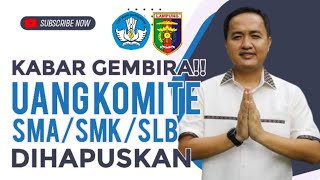 HORE‼️UANG KOMITE DI LAMPUNG DIHAPUSKAN
