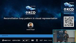 Reconciliation loop pattern in visual representation — Andrei Kvapil @ KCD Czech & Slovak 2024