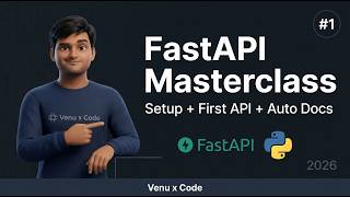 FastAPI Full Setup & First API — Everything You Need to Know to Get Started | Masterclass #1