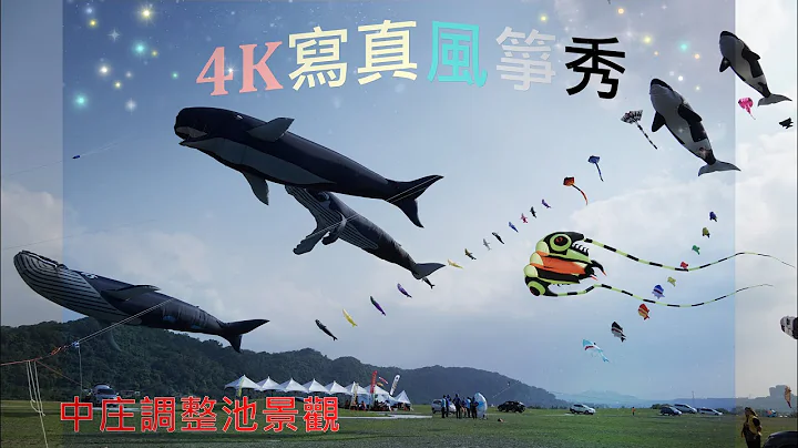 桃园国际风筝节 | 2022春季鲸奇之旅，4K写真风筝秀。最精彩在影片后段！ - 天天要闻