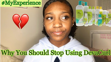 My Horrible Experience With DevaCurl Products | Pictures and Videos Included