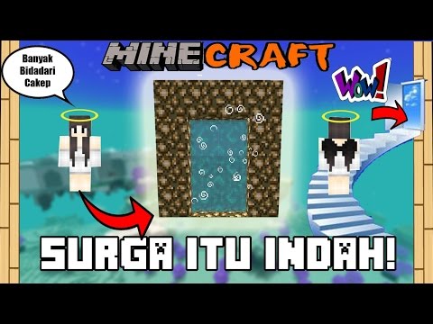 WOW! PORTAL KE DIMENSI SURGA! - Minecraft Mod Showcase #35