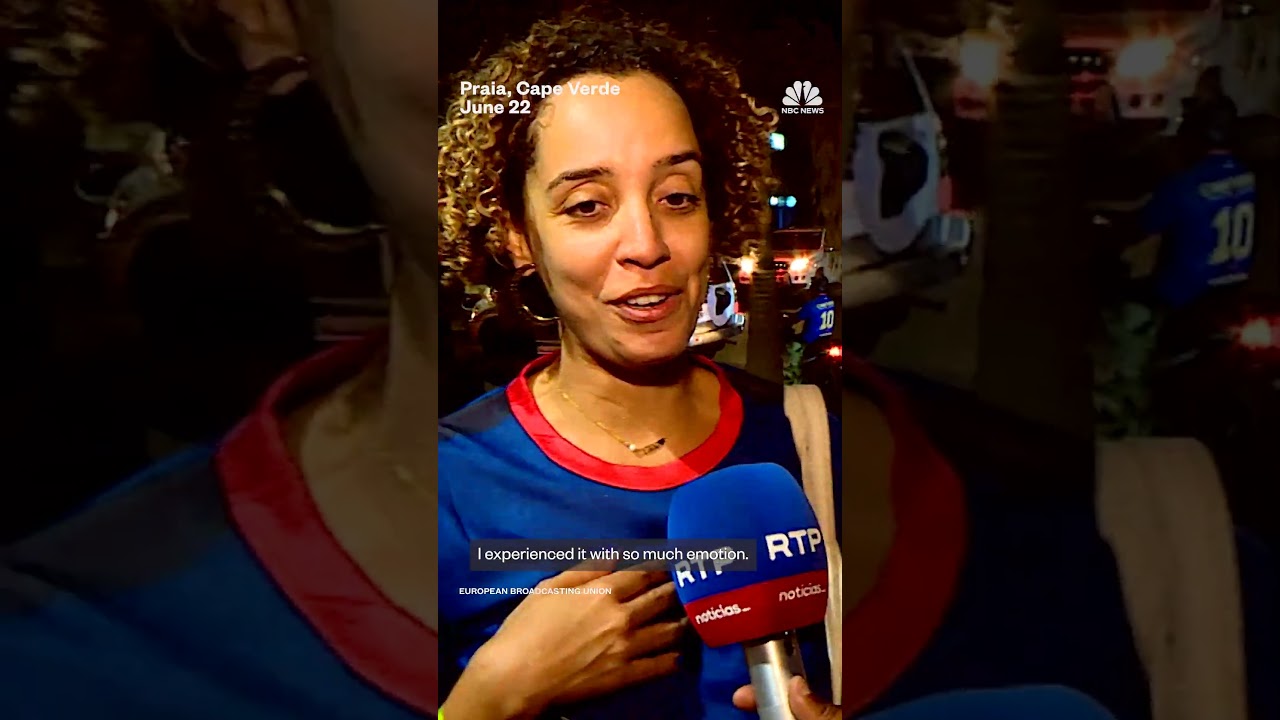 Cape Verde celebrates first-ever goal in a World Cup Cape Verde celebrates first-ever goal in a World Cup