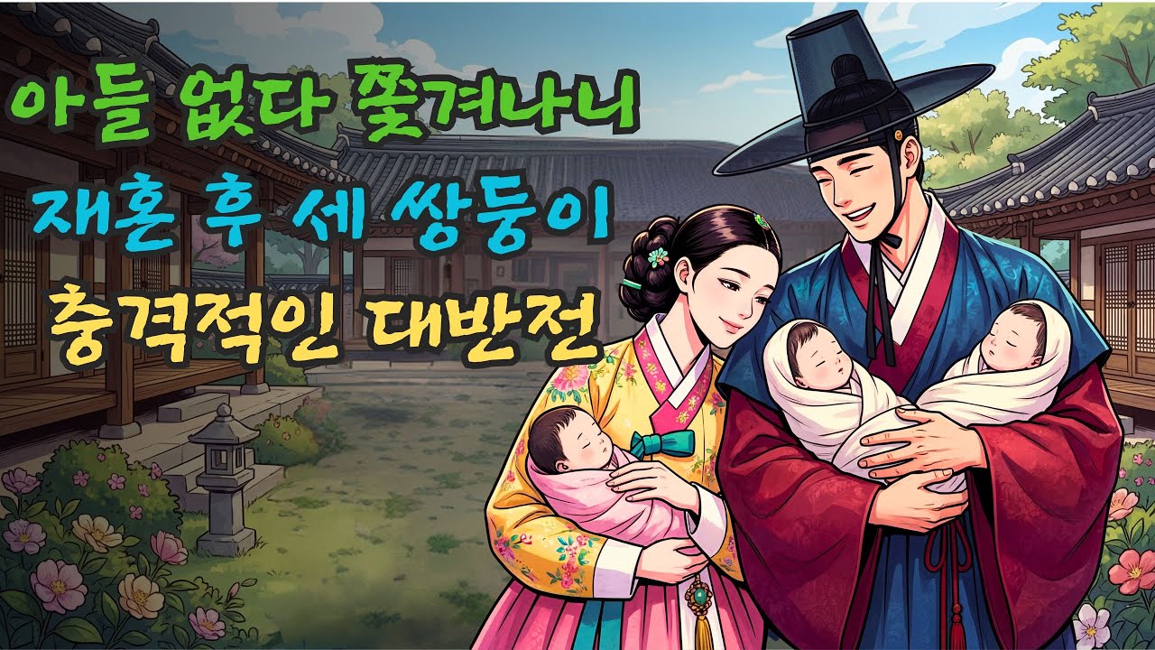 아들 못 낳아 쫓겨난 며느리, 재혼 후 낳은 세 쌍둥이의 기막힌 정체?