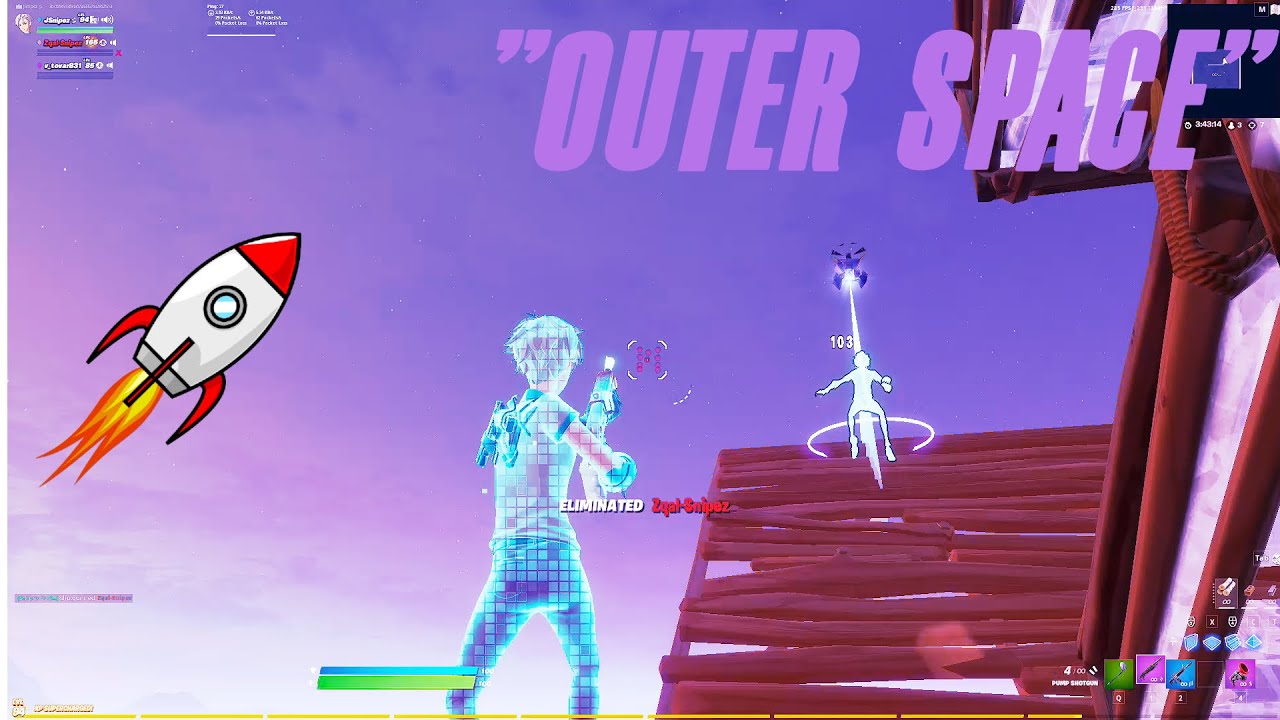 Juice Wrld - Outer Space 🚀 (Fortnite Montage)