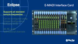 V-Series Rotary Panels & E-MADI64 Card for Eclipse Matrix Intercom