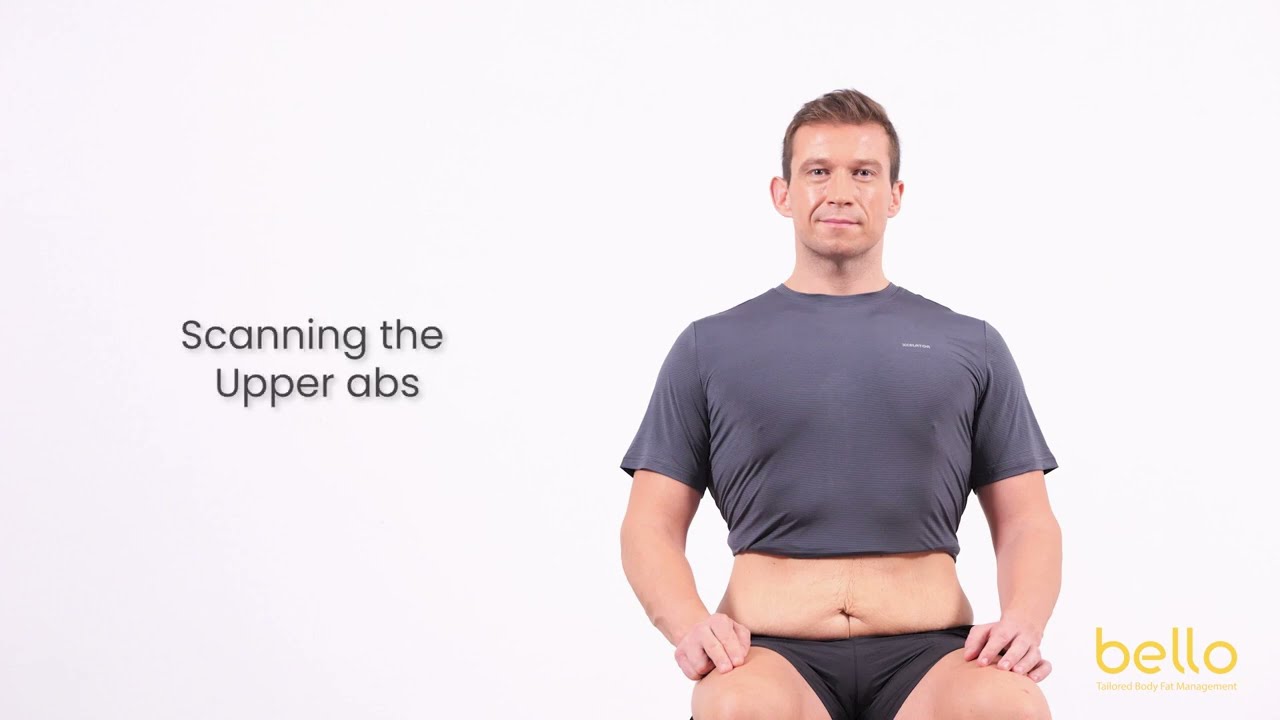 How to scan with Bello2 - Upper abs