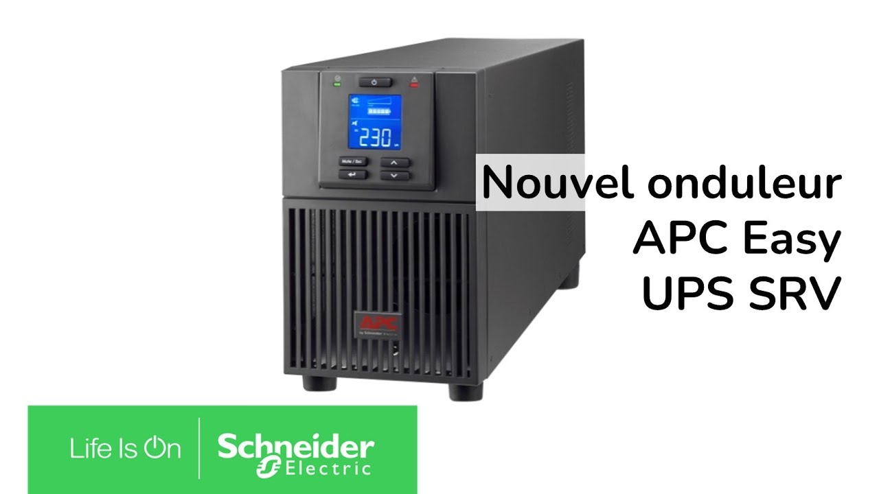 Onduleur On-line APC Easy UPS SRV SRV10KI - 10 kW / 10 kVA - Bornier