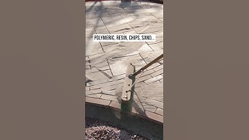 What should you use between your paver joints? #landscaping #hardscaping #hardscapetraining