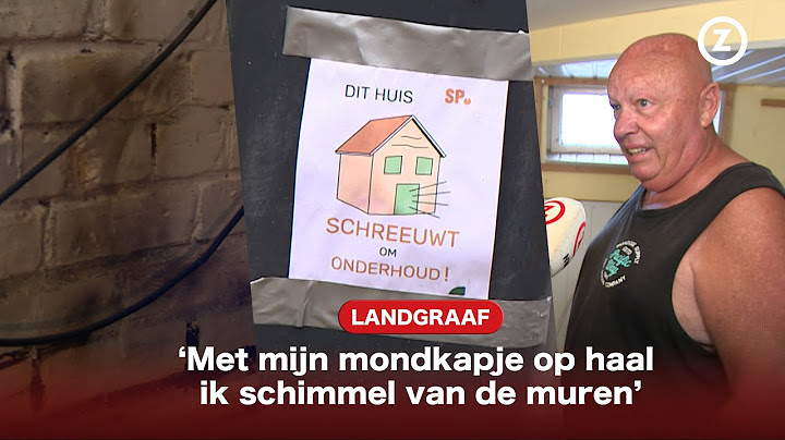 Bewoners wijk de Kakert zijn het spuugzat: 'Vocht, schimmel en scheuren in ons huis' | ZO-NWS