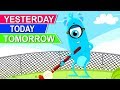 Yesterday today tomorrow  kids songs  nursery rhymes for children  kids channel