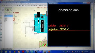 pid arduino simulation  proteus + processing