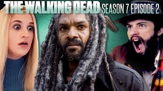 REACTION to The Walking Dead SEASON 7 Episode 1 (BOTH NEGAN KILLS - ONLY)