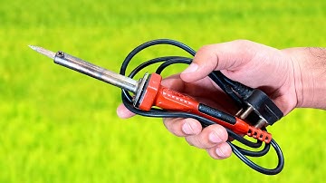 Je zult niet geloven wat ik heb gemaakt met een oude soldeerbout! Weinigen weten het