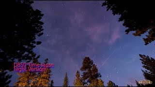 A D850 4k Time-lapse Sample, night version