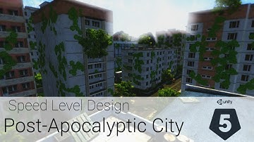 Post-Apocalyptic City - Speed Level Design - FREE assets only [Unity3D]