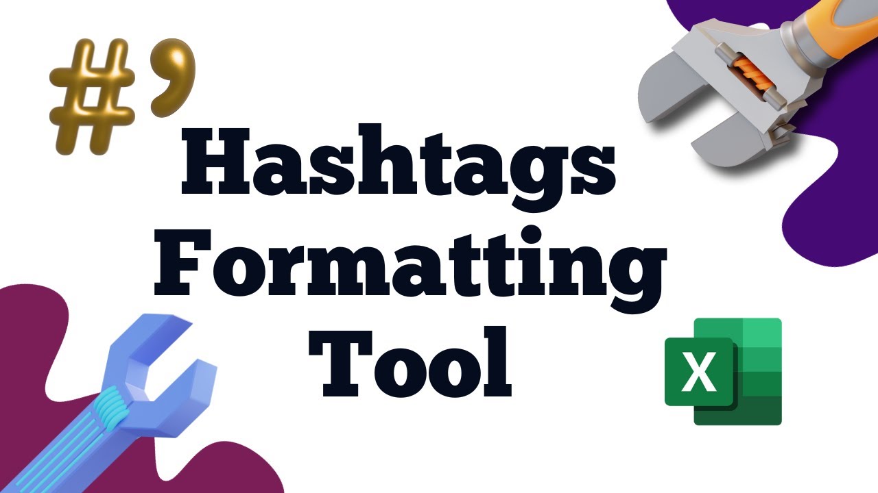 Create or convert tags with # or comma instantly - Amazing Excel tool ...
