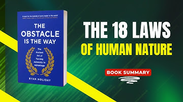 How to See Problems as Opportunities: summary The Obstacle Is the Way by Ryan Holiday