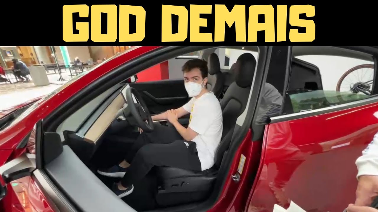 PRIMEIRA VEZ DO GAULES E DO BREXE DENTRO DE UM TESLA