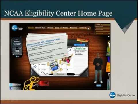 NCAA Eligibility Center Registration Tutorial