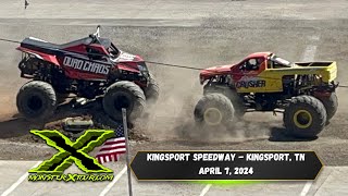 Monster X Tour @ Kingsport Speedway! (April 7, 2024)