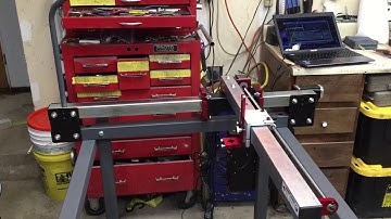 Langmuir Crossfire Plasma CNC - First Test Run Part 1