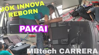 Pasang Cover Jok Semi Permanen Innova Reborn Tipe V Menggunakan MBtech Carrera