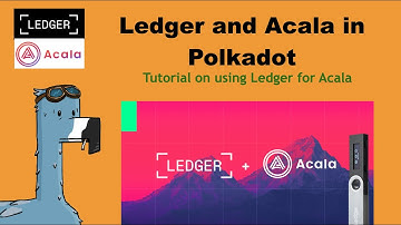 tutorial on how to use Acala in hardware wallet Ledger