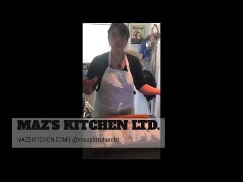 Maz's Kitchen - Part 2. Trimming up the chicken