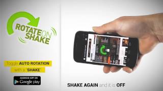 Rotate on Shake Promo - Android App screenshot 2