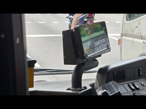 Brand New OLED Driver Display Unit spotted on SMB177J!🚌DDU Driver Display Unit ✨️🚌