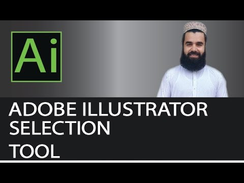 Adobe Illustrator - Tutorial - Class 1st - Selection Tool - Pashto ...