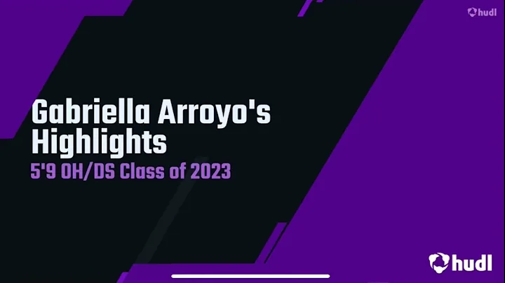 #8 Gabriella Arroyo OH/DS C/O 2023 - 15U Mid Seaso...