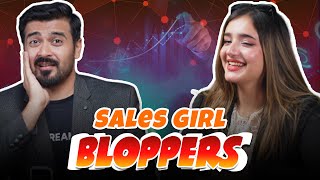 Sales Girl Bloopers and BTS | Umar Saleem Podcastic | Umar Saleem Unscripted