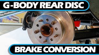 How to | GBody Rear Disc Brake Conversion