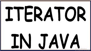 ITERATOR IN JAVA WITH EXAMPLE