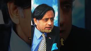 Dr Shashi Tharoor On Kashmir