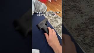 The best alarm clock ever😂 #alarm #military #sleep