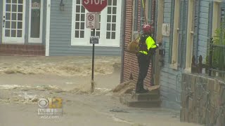 Rescuers Searching For Missing Man Following Ellicott City Flood