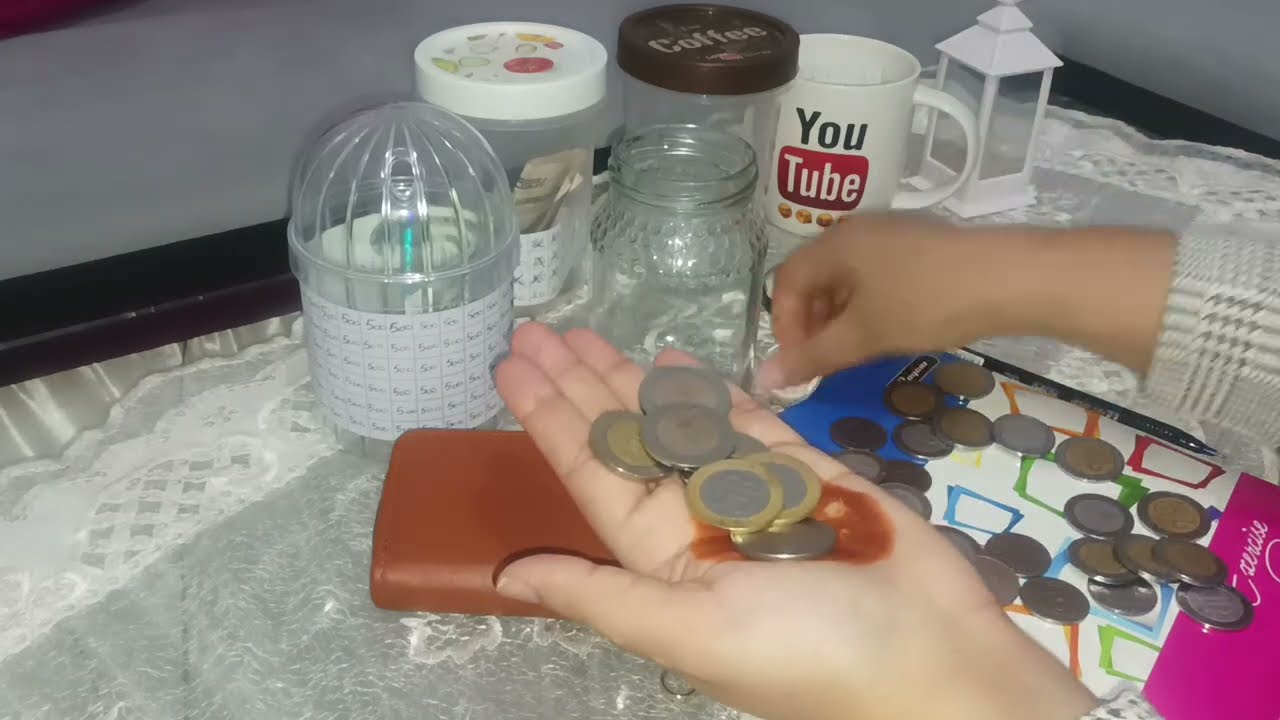 كملت تحدي🗓️ حصالتي 🎉🎇وبديت جدول جديد وضفت 💑لولادي🥰