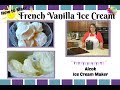 How to Make French Vanilla Ice Cream ~ Aicok Ice Cream Maker ~ Amy Learns to Cook