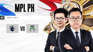 [OFFICIAL RESTREAM] MPL PH (S17)W3D1|TLPH vs OMG(Bo3) LIVE🔴