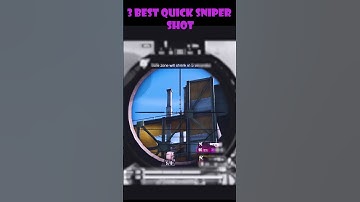 3 Best Quick Sniper Shot #codm