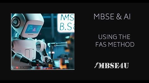 MBSE and AI - Using the FAS Method