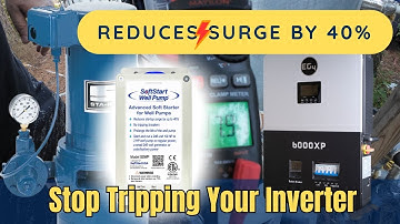 Stop met het uitschakelen van uw omvormer! SoftStart USA Well Pump Fix voor off-grid- en generato...